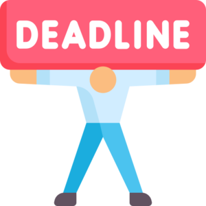 Deadline: designed by Freepik from Flaticon