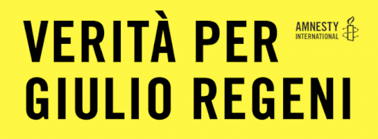 Verità per Giulio Regeni